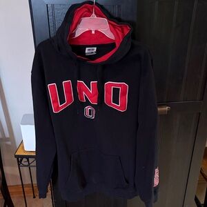 Men's Black and Red Hoodie Sweat shirt